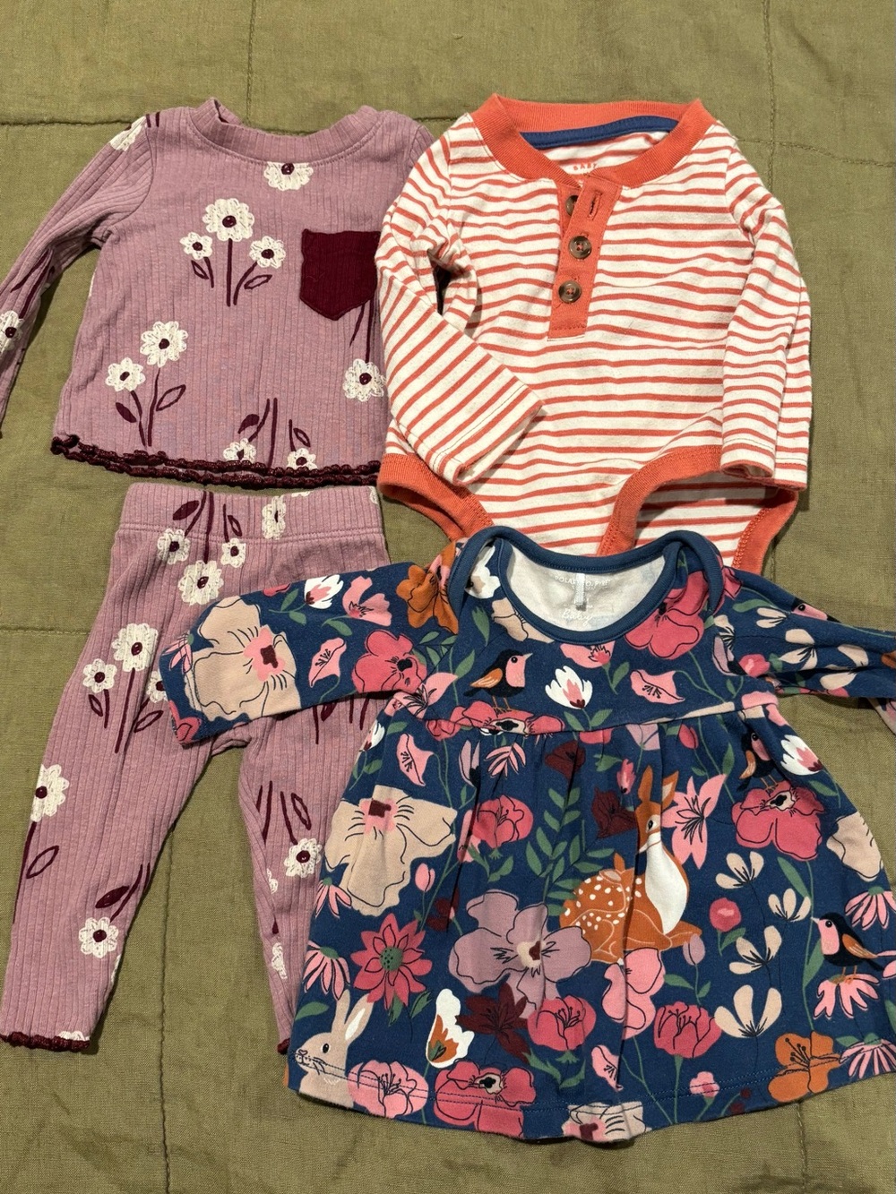 Newborn Outfit Bundle Polarn O Pyret Cat & Jack